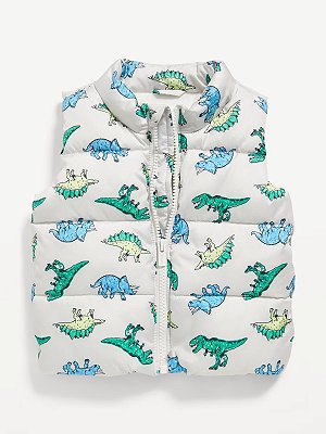 COLETE PUFFER OLD NAVY - DINO - MENINO