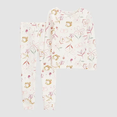 PIJAMA CARTER'S - FLOR E BORBOLETA - MENINA