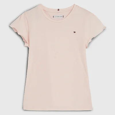 CAMISETA MANGA CURTA TOMMY HILFIGER - ROSA - MENINA