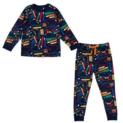 PIJAMA TIP TOP - DINO RABISCO - MENINO