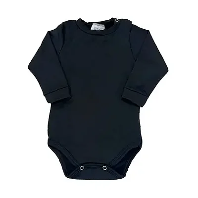 BODY TÉRMICO COMFORT FOFOTINHOS - PRETO - UNISSEX