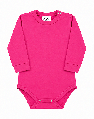 BODY TÉRMICO COMFORT FOFOTINHOS - ROSA CHICLETE - MENINA