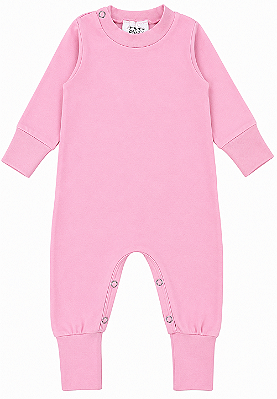 MACACÃO VIRA PÉ TÉRMICO FOFOTINHOS - ROSA BLUSH - MENINA