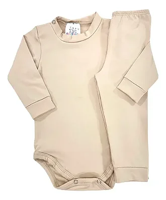 CONJUNTO TÉRMICO 2 PEÇAS COMFORT FOFOTINHOS - NUDE - UNISSEX