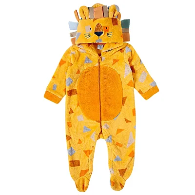 MACACÃO PELUDINHO TIP TOP - LEÃO - MENINO