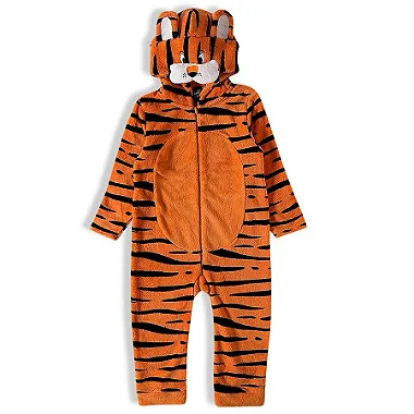 MACACÃO KIDS PELUDINHO TIP TOP - TIGRINHO - MENINO