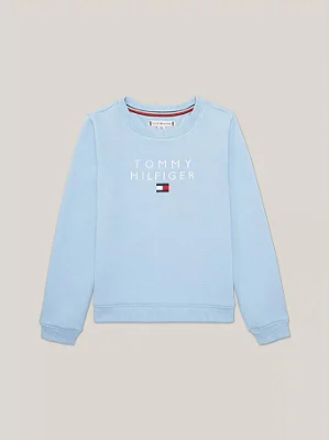 MOLETOM FLANELADO TOMMY HILFIGER - AZUL CLARO - MENINO