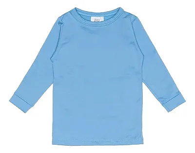 CAMISETA TÉRMICA MANGA LONGA COMFORT FOFOTINHOS - AZUL CLARO - UNISSEX
