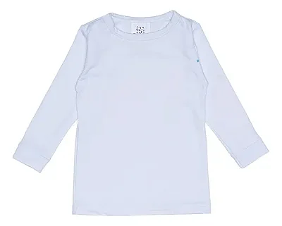 CAMISETA TÉRMICA MANGA LONGA COMFORT FOFOTINHOS - BRANCO - UNISSEX