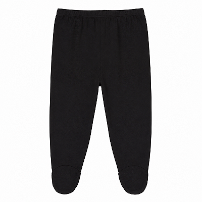CALÇA TÉRMICA COM PÉ COMFORT FOFOTINHOS - PRETO - UNISSEX