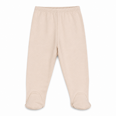 CALÇA TÉRMICA COM PÉ COMFORT FOFOTINHOS - AREIA - UNISSEX