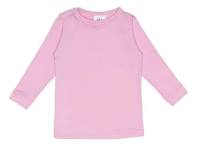 CAMISETA TÉRMICA MANGA LONGA PETTENATI FOFOTINHOS - ROSA CLARO - MENINA