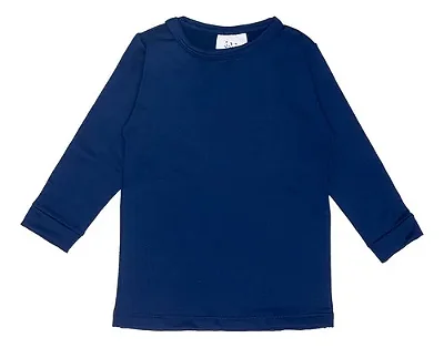 CAMISETA TÉRMICA MANGA LONGA PETTENATI FOFOTINHOS - AZUL MARINHO - UNISSEX