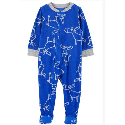 MACACÃO FLEECE CARTER'S - RENA - MENINO