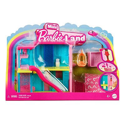 BARBIE LAND MINI MATTEL - CASA AMARELA - MENINA