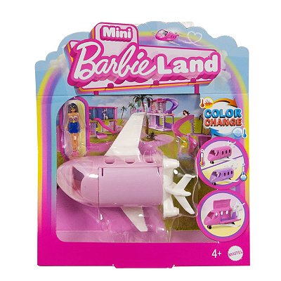 BARBIE LAND MINI MATTEL - AVIÃO - MENINA