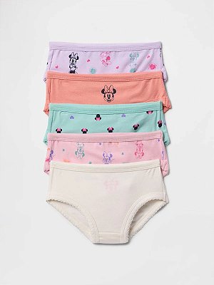 KIT 5 CALCINHAS GAP - MINNIE - MENINA