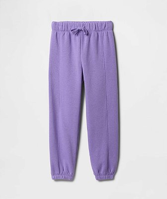 CALÇA MOLETOM  FLANELADO GAP - ROXO - MENINA
