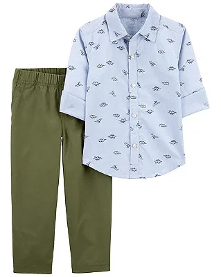 CONJUNTO 2 PEÇAS CARTER'S - DINO - MENINO