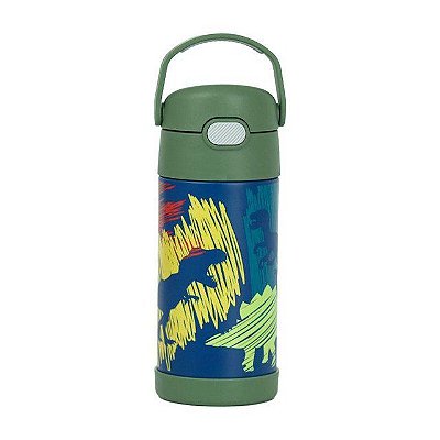 GARRAFA TÉRMICA THERMOS 355ML - DINO - MENINO