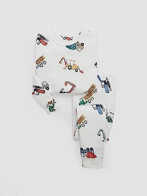 PIJAMA 2 PEÇAS GAP CONSTRUÇÃO - MENINO