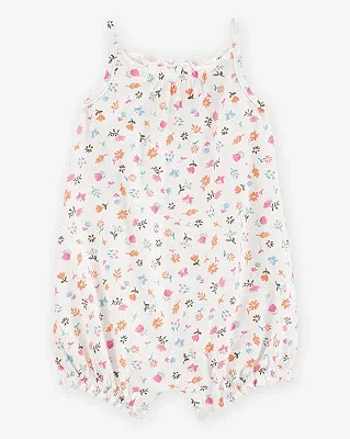 MACACÃO ROMPER CARTER'S - FLORZINHAS - MENINA