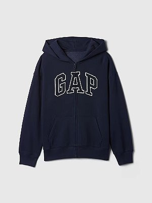 MOLETOM FLANELADO GAP - AZUL MARINHO - MENINO