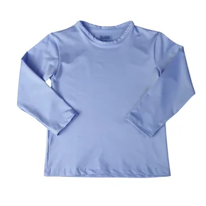 CAMISETA MODA PRAIA TIP TOP - LILÁS CLARO - PROTEÇÃO +50UV - MENINA