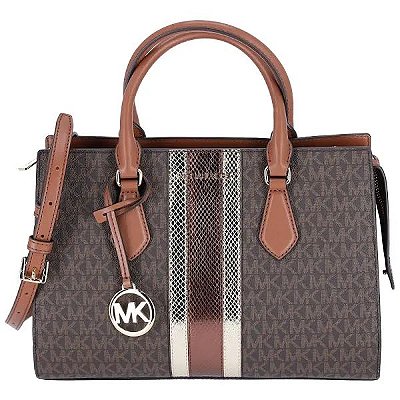 BOLSA TIRACOLO - MODELO SHEILA LOGO MÉDIA - MICHAEL KORS