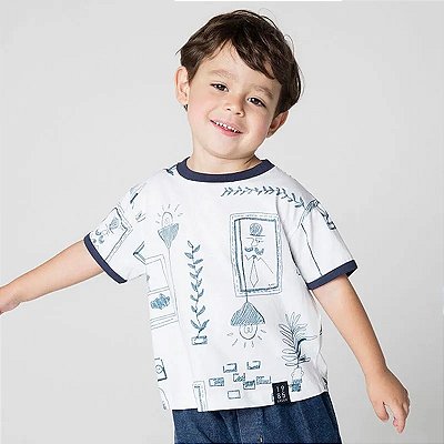 CAMISETA MANGA CURTA GREEN - FAMÍLIA - MENINO