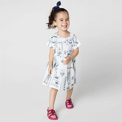 VESTIDO GREEN TODDLER - FAMÍLIA - MENINA