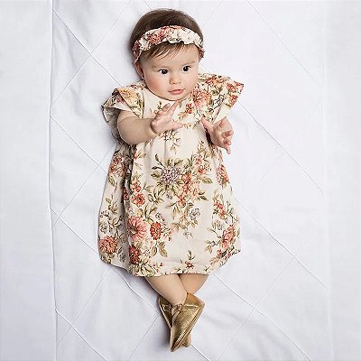 VESTIDO GREEN BABY - FELICIA CRU - MENINA