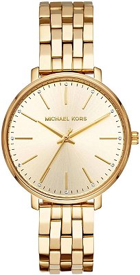 RELÓGIO DOURADO - MODELO PYPER - MICHAEL KORS