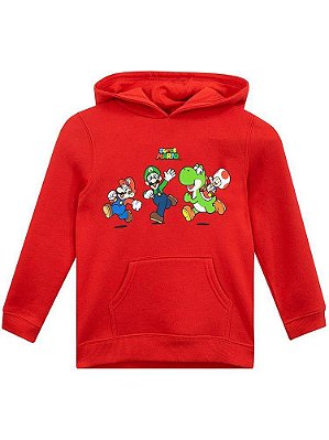 MOLETOM FLANELADO PRIMARK - SUPER MARIO - MENINO