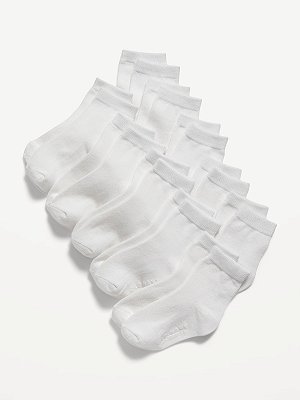 KIT 10 MEIAS OLD NAVY - BRANCA - UNISSEX