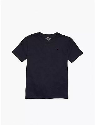CAMISETA MANGA CURTA TOMMY HILFIGER - AZUL MARINHO - MENINO