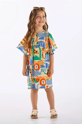 VESTIDO UP BABY KIDS - ZOO - MENINA