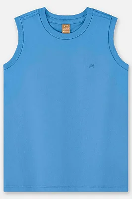 CAMISETA REGATA UP BABY - AZUL CLARO - MENINO