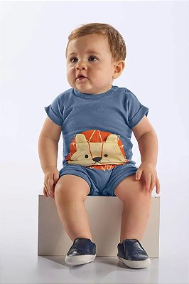 MACACÃO ROMPER UP BABY -LEÃOZINHO
