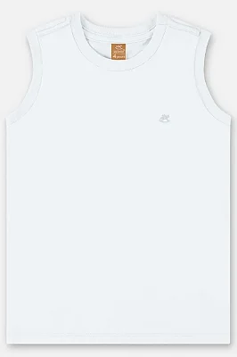 CAMISETA REGATA UP BABY - BRANCO - MENINO