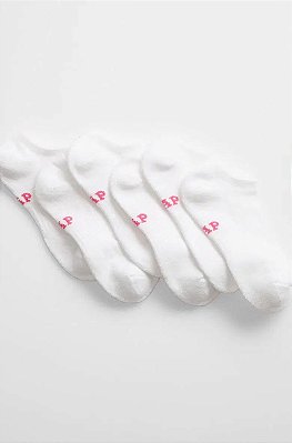 KIT 3 MEIAS GAP KIDS - BRANCA - MENINA