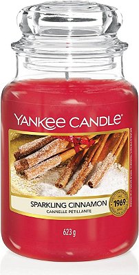 VELA PERFUMADA YANKEE CANDLE - CANNELLE PÉTILLANTE
