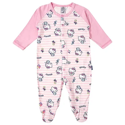 MACACÃO TIP TOP BEBÊ - HELLO KITTY - MENINA