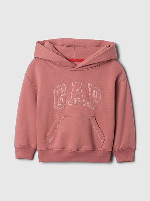 MOLETOM FLANELADO GAP - ROSA COBRE - MENINA