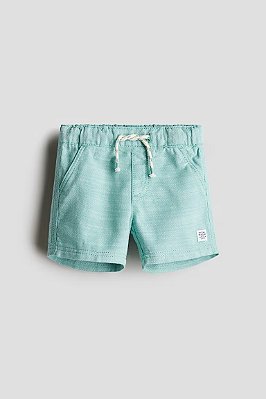 BERMUDA H&M - VERDE ÁGUA - MENINO