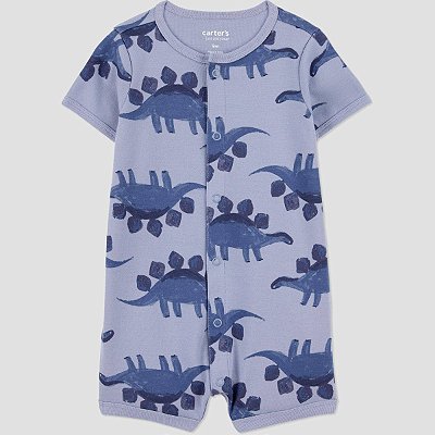 MACACÃO ROMPER JUST ONE YOU by CARTER'S - DINO AZUL - MENINO
