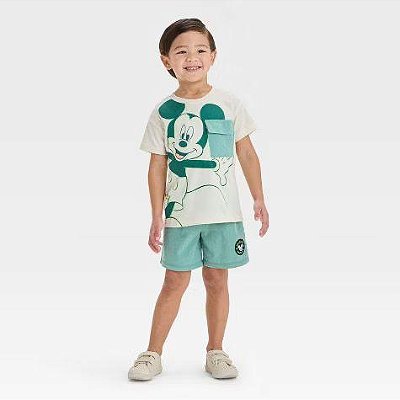 CONJUNTO VERÃO 2 PEÇAS DISNEY - MICKEY - MENINO
