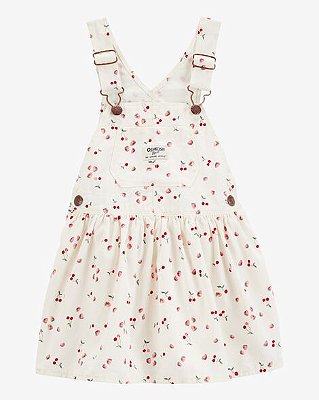 JARDINEIRA OSHKOSH - FRUTINHAS ROSA - MENINA