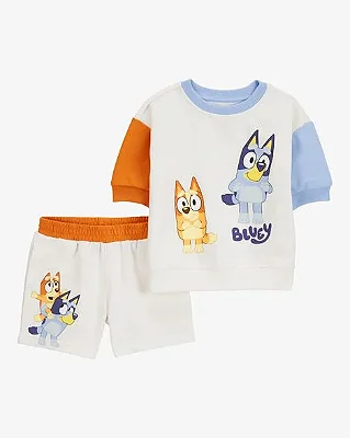 CONJUNTO 2 PEÇAS CARTER'S DISNEY - BLUEY - MENINO