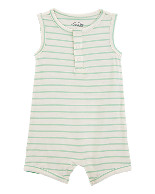 MACACÃO ROMPER PURELYSOFT CARTER'S - LISTRADINHO - MENINO